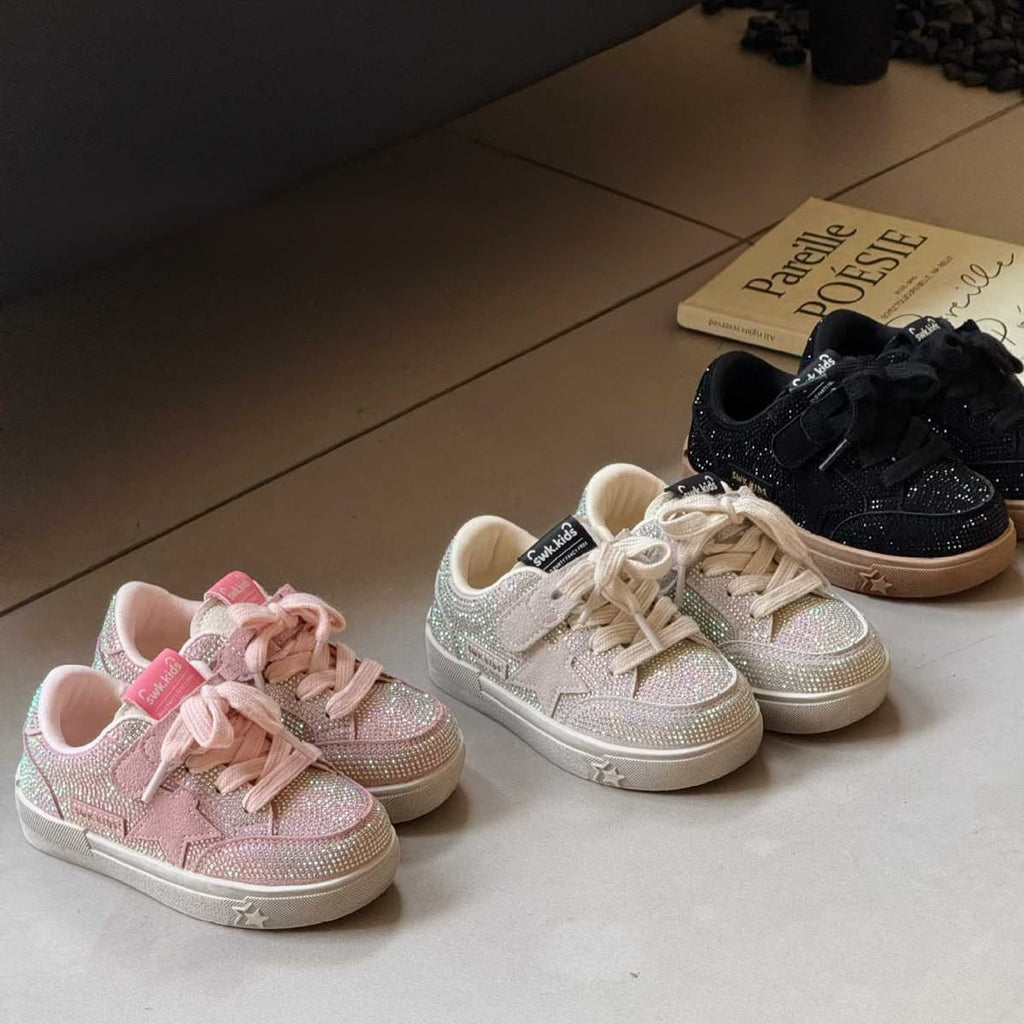 Tênis Infantil Brilhante Estrelinha