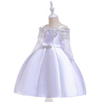 Vestido de Festa Infantil Rendado Lacinho