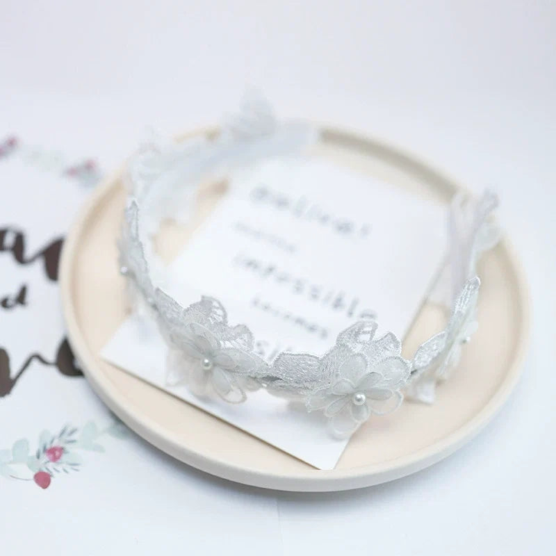 Tiara Infantil Flores