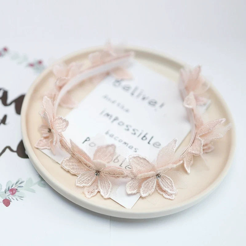Tiara Infantil Flores