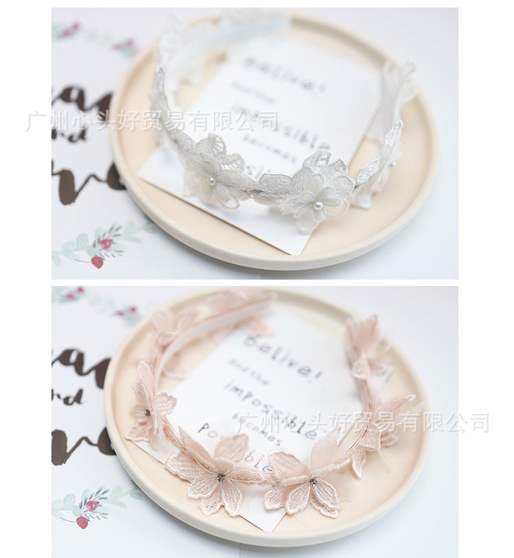 Tiara Infantil Flores