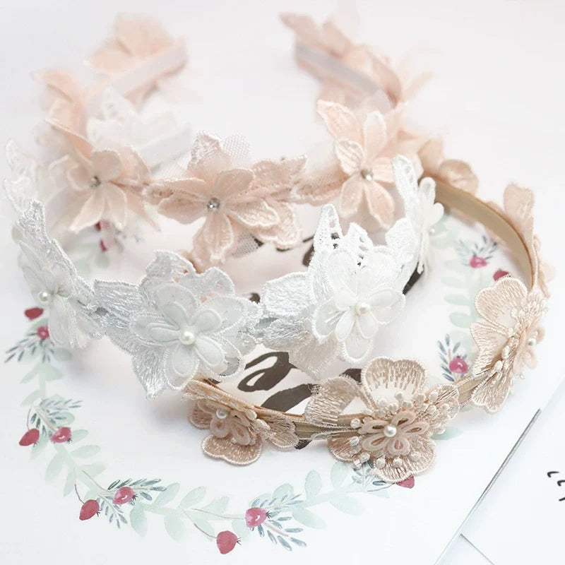 Tiara Infantil Flores