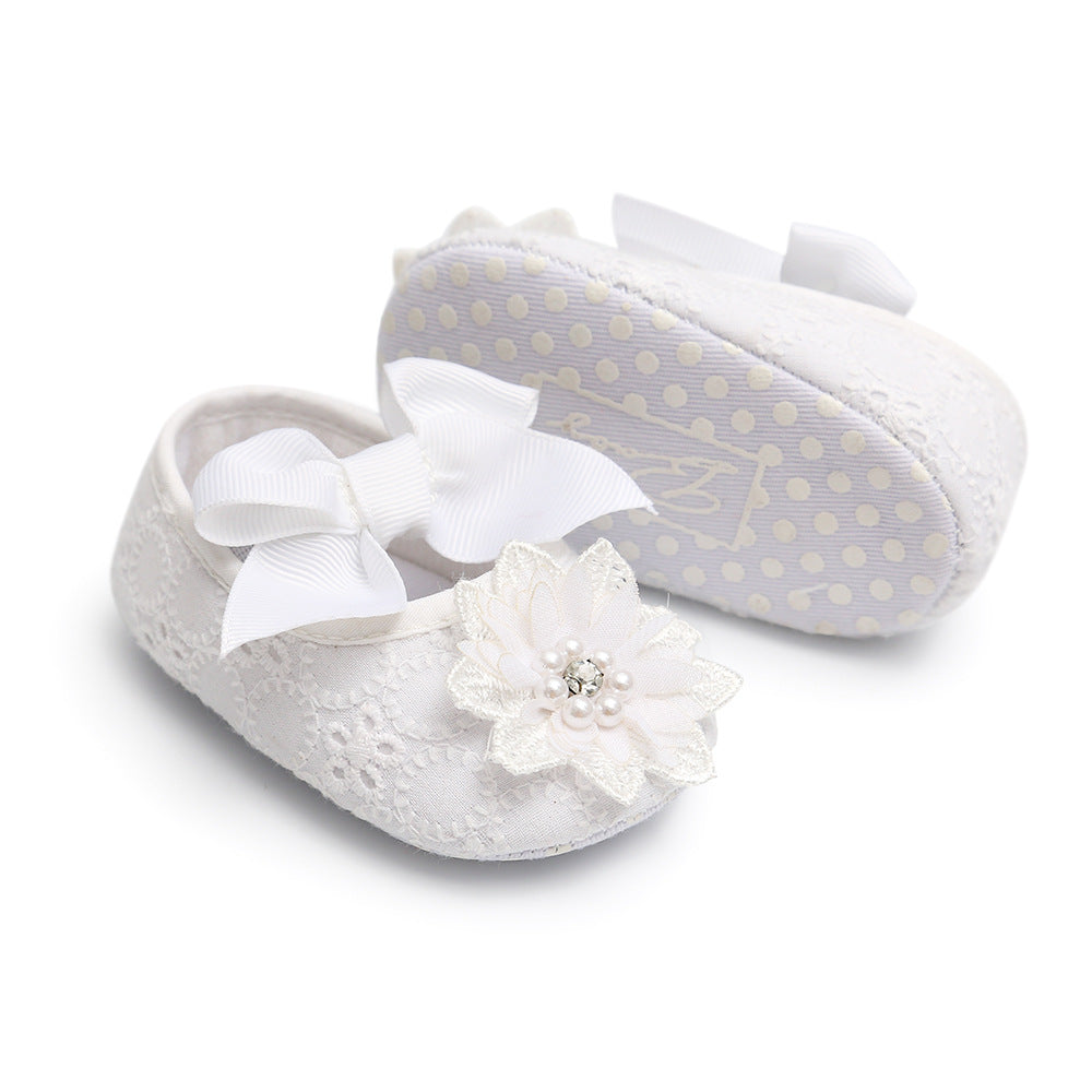 Sapato Infantil Rendado Florzinha
