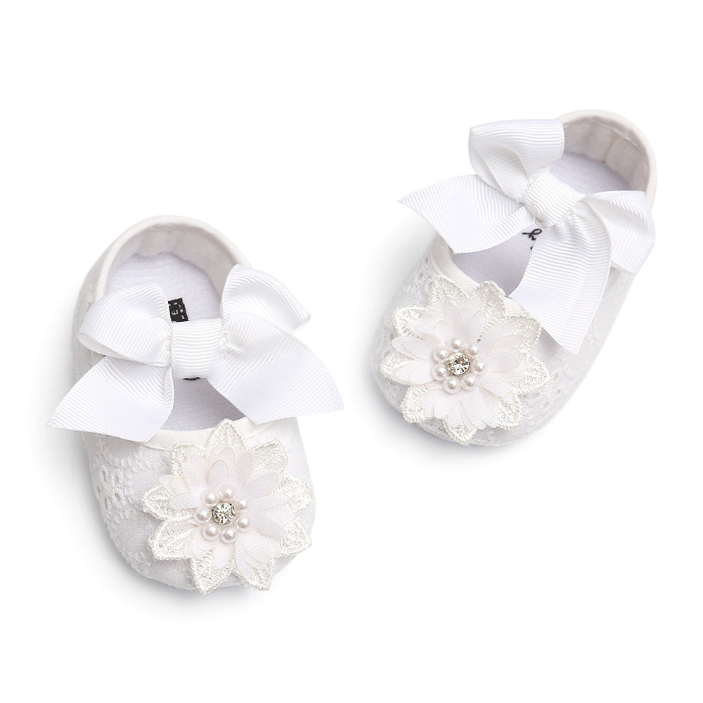 Sapato Infantil Rendado Florzinha