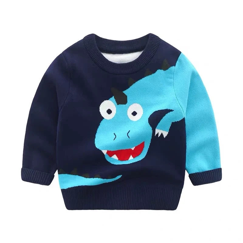 Suéter Infantil Tricõ Dinossauro