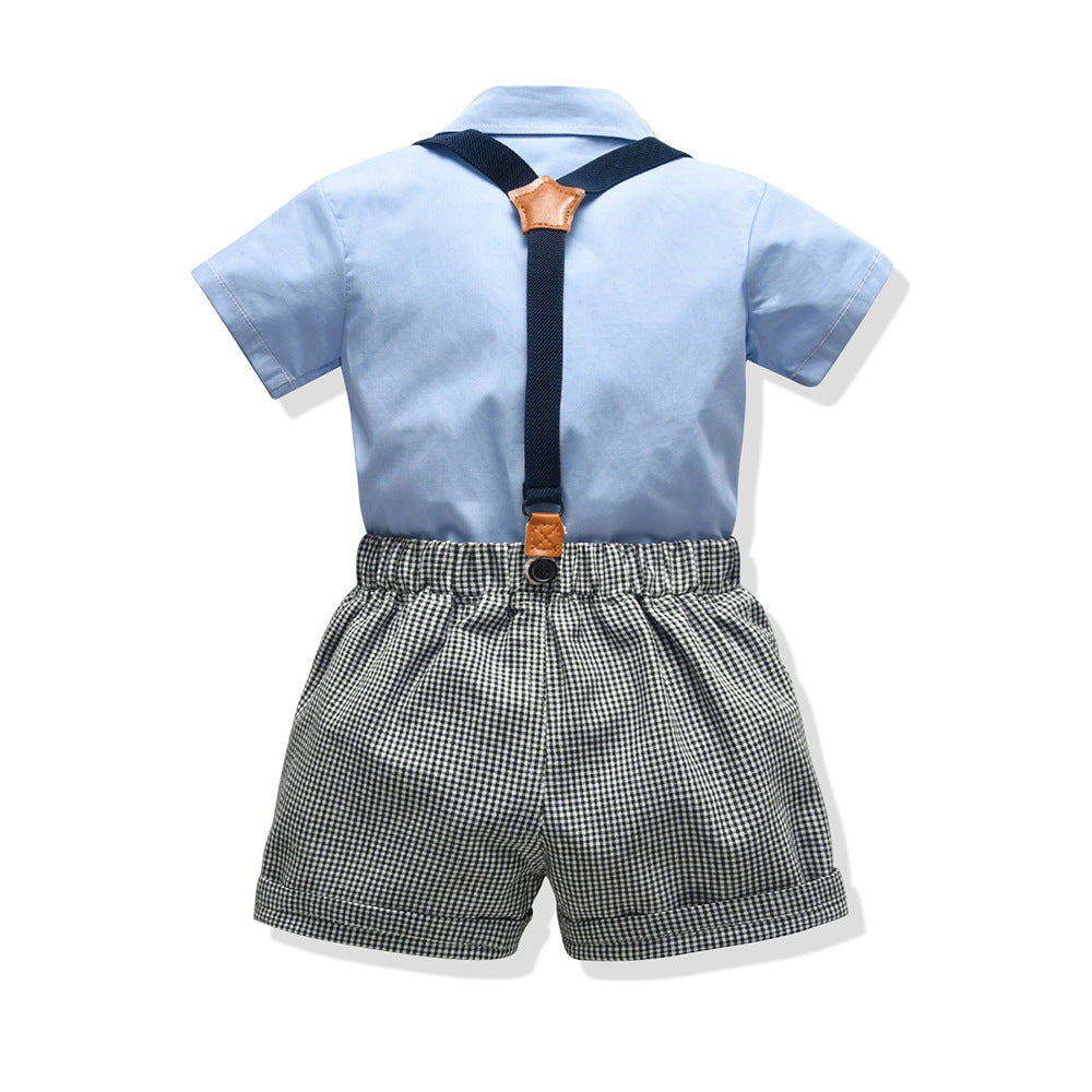 Conjunto Infantil Térninho Suspensório