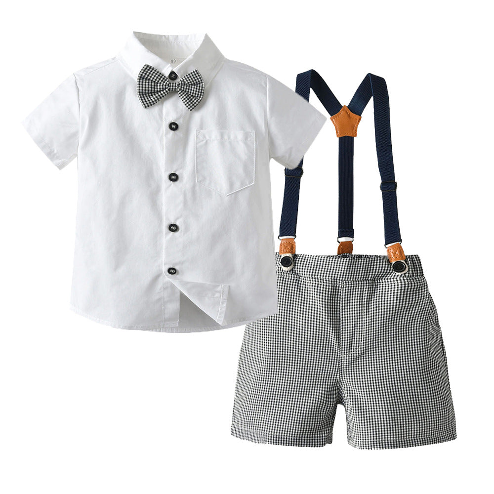 Conjunto Infantil Térninho Suspensório