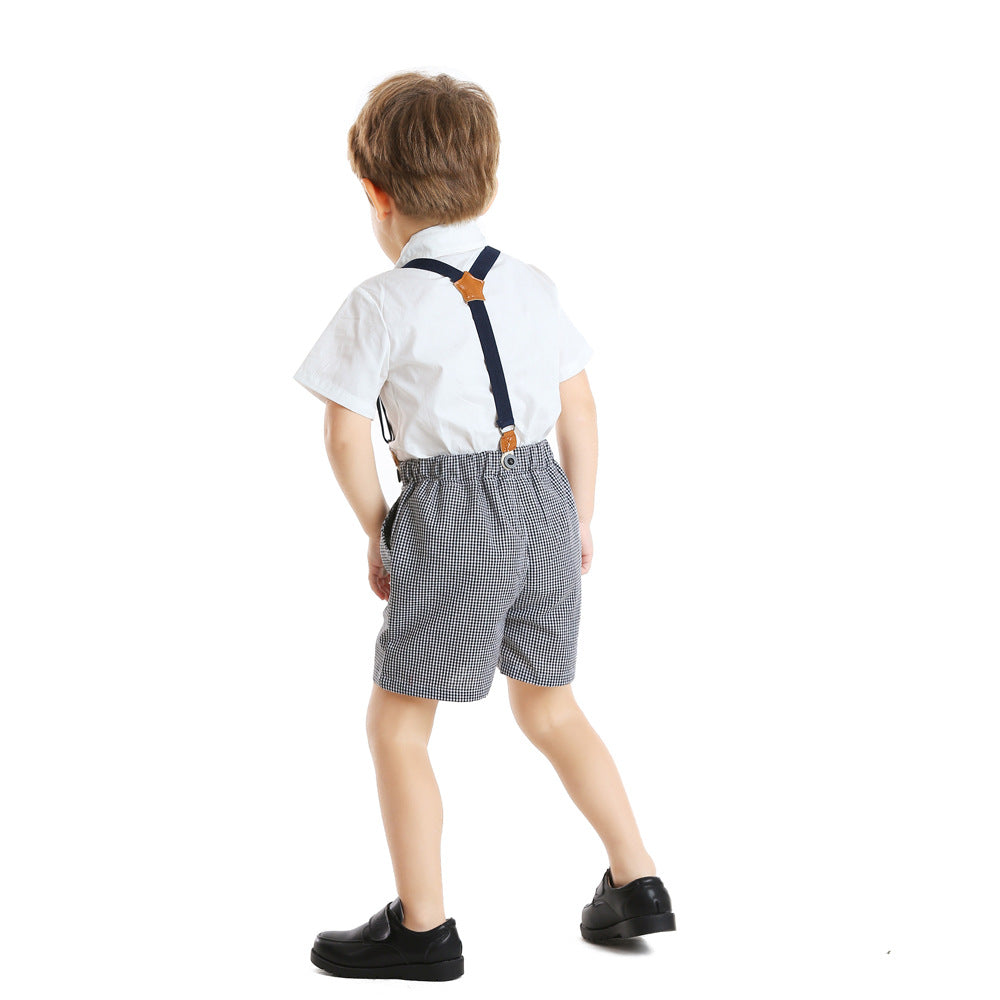 Conjunto Infantil Térninho Suspensório