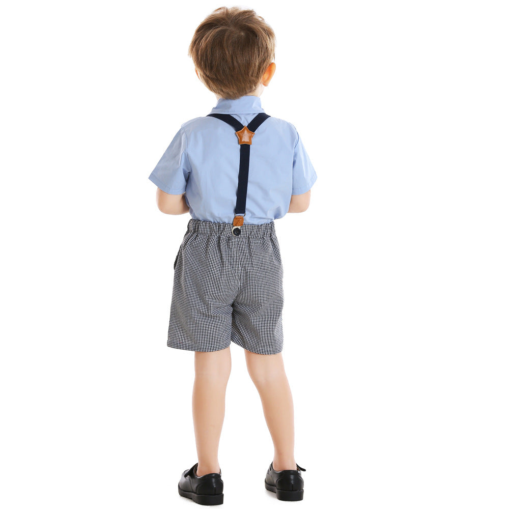 Conjunto Infantil Térninho Suspensório