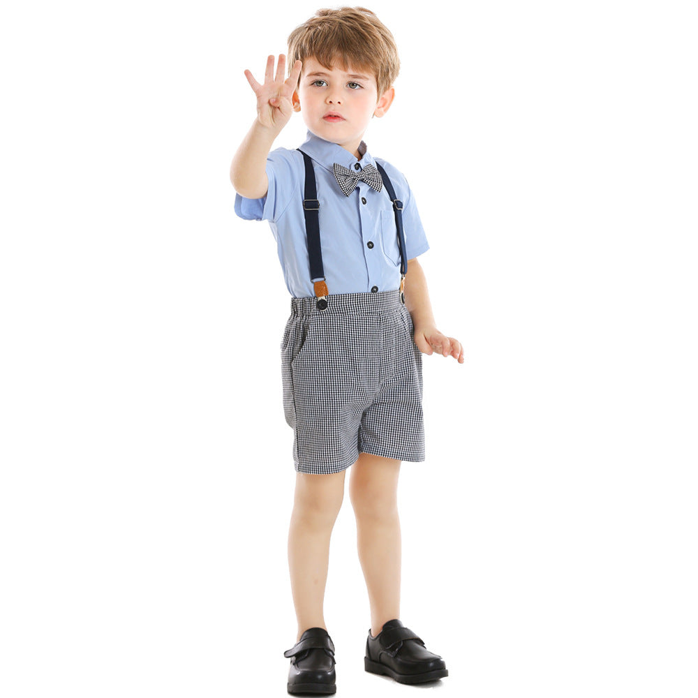 Conjunto Infantil Térninho Suspensório