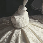Vestido Infantil Rendado Lacinho