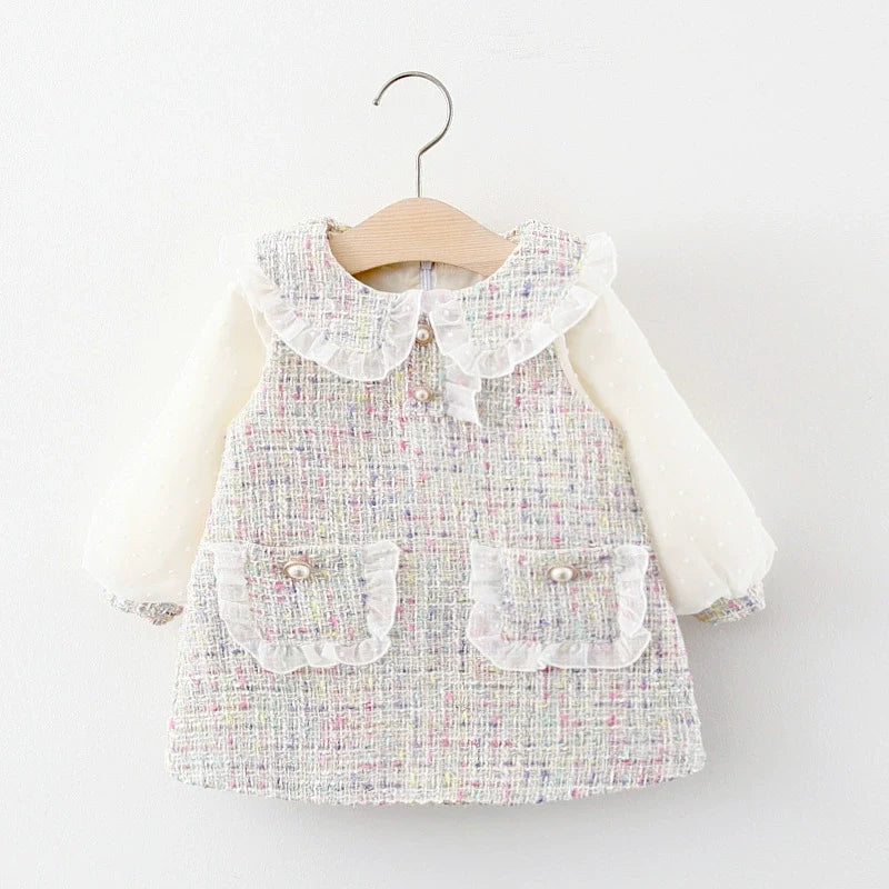 Vestido Infantil Boutique Tweed