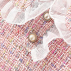 Vestido Infantil Boutique Tweed