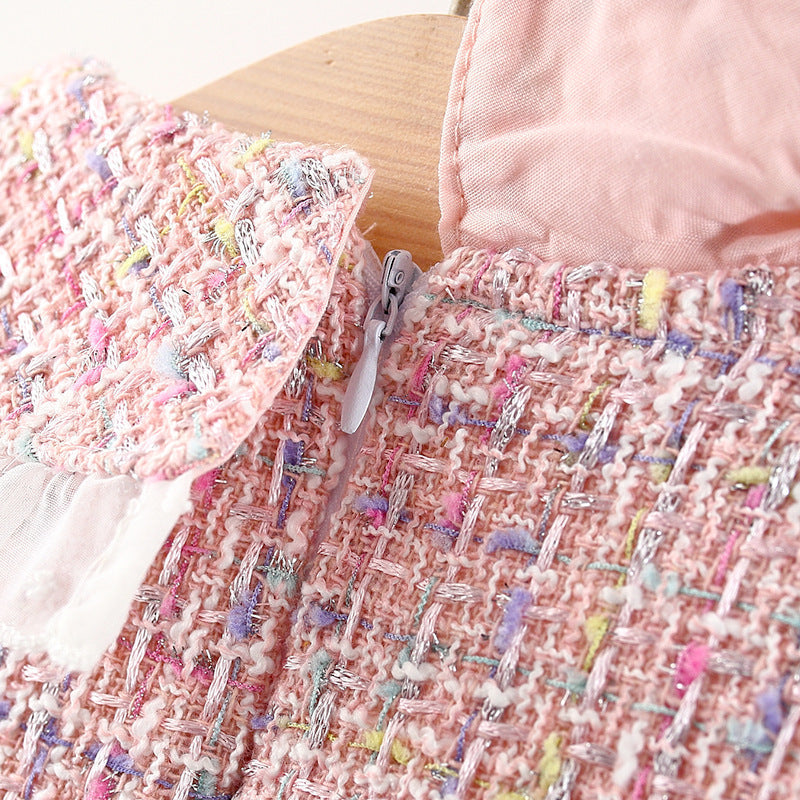 Vestido Infantil Boutique Tweed