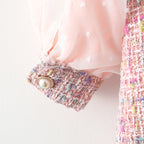 Vestido Infantil Boutique Tweed
