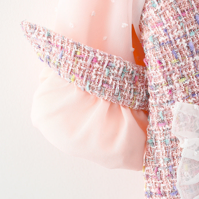 Vestido Infantil Boutique Tweed