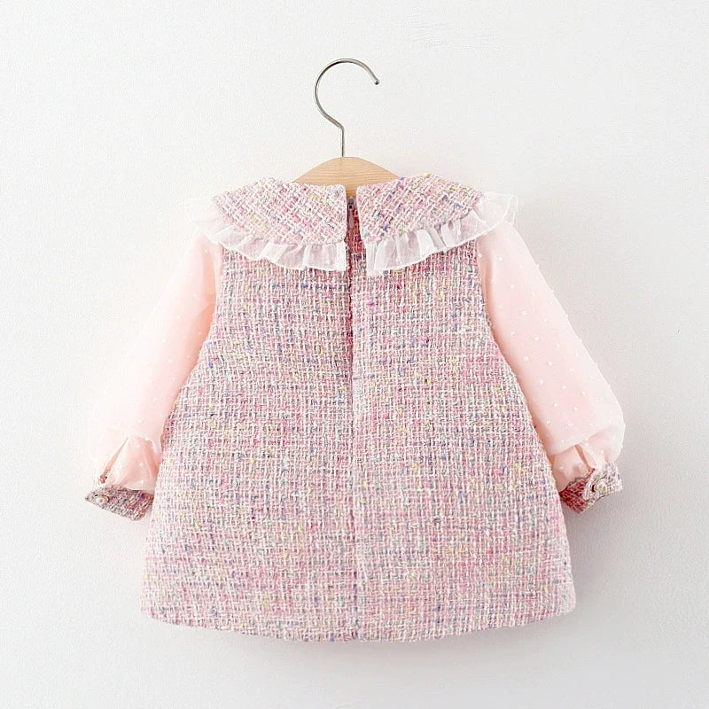 Vestido Infantil Boutique Tweed