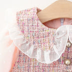 Vestido Infantil Boutique Tweed