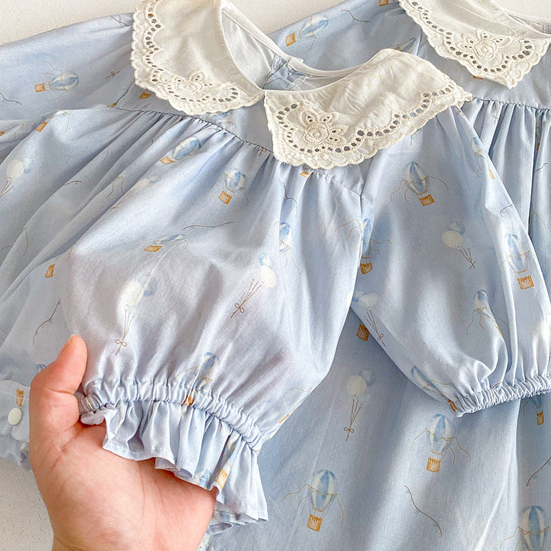 Body/Vestido Infantil Balõeszinhos