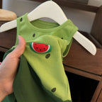 Vestido Infantil Verão Melancia