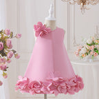 Vestido Infantil De Festa Flores