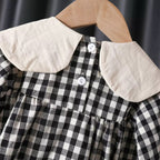 Vestido Infantil Xadrez Golinha