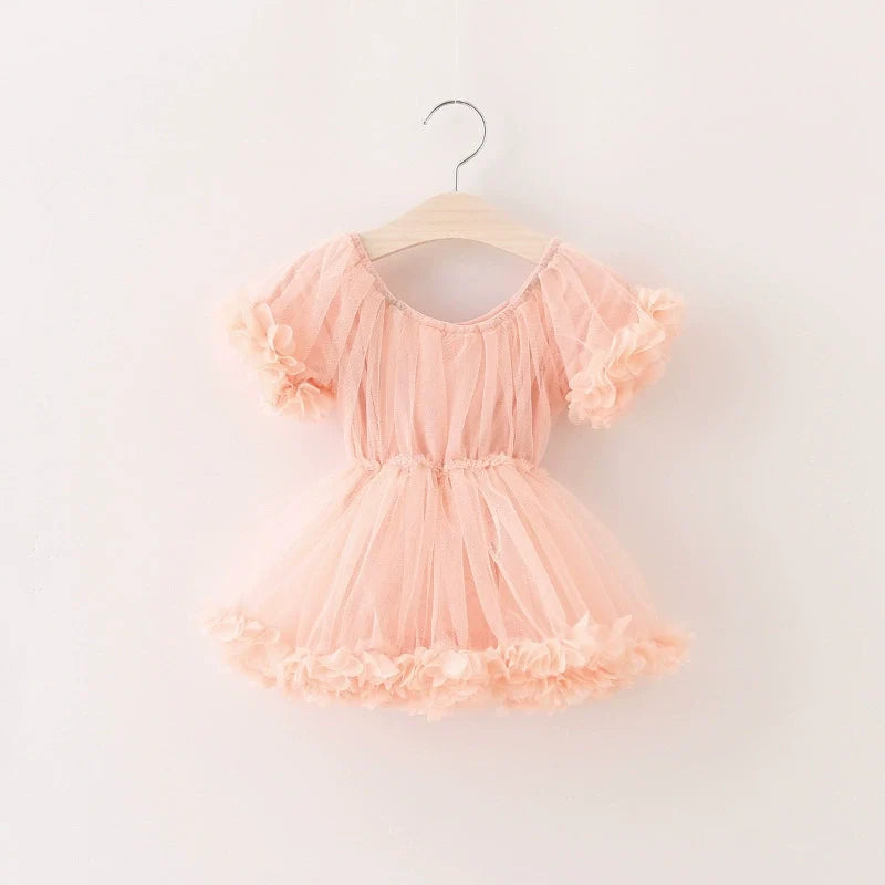 Vestido Infantil Tule Bufante