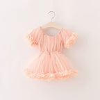 Vestido Infantil Tule Bufante