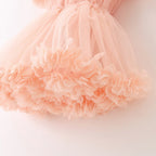 Vestido Infantil Tule Bufante