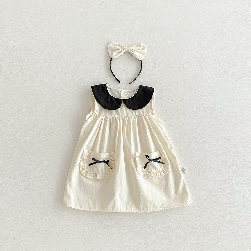 Vestido/ Body Infantil Verão Lacinhos