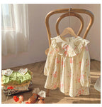 Vestido Infantil Floral Delicado