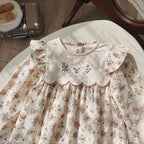 Vestido Infantil Flores Babadinhos