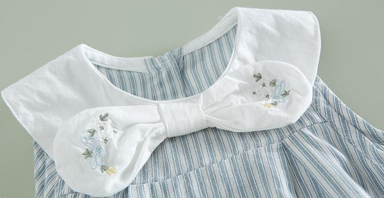 Vestido Infantil Lístras Florzinhas