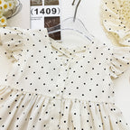 Conjunto Infantil Feminino Bolinhas e Pérolas