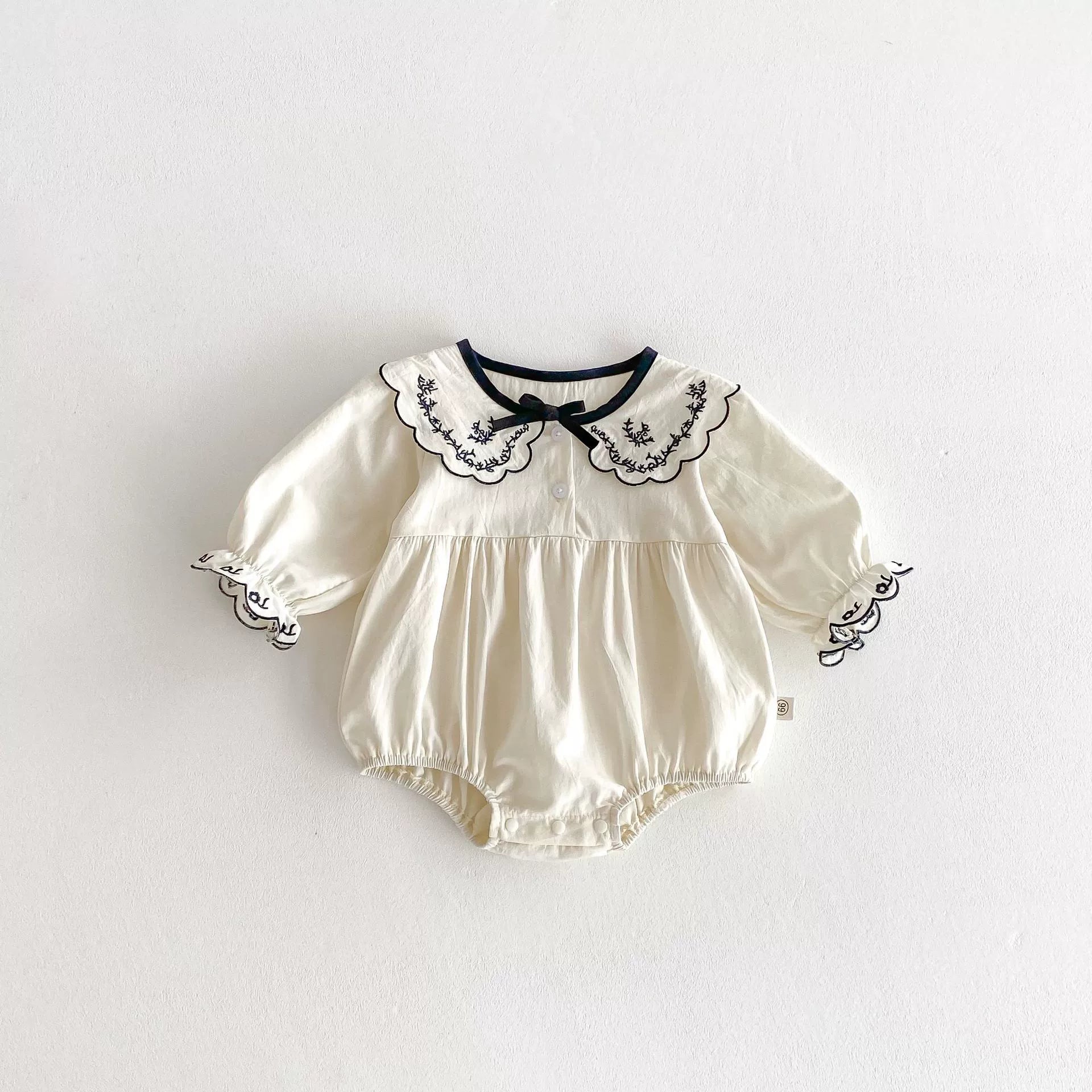 Body Infantil Feminino Bordadinho
