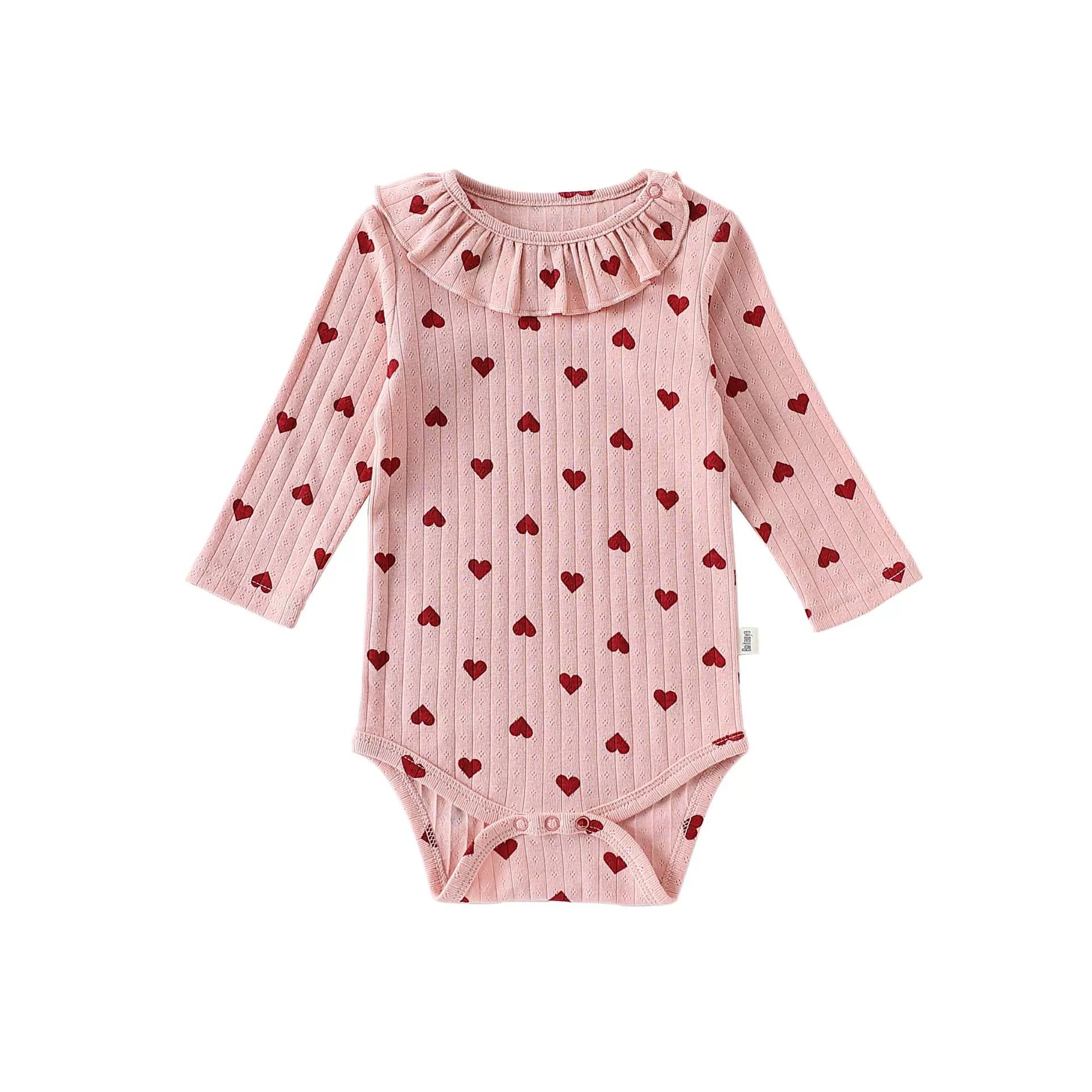 Body Infantil Feminino Love Estampas