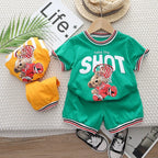 Conjunto Infantil Masculino Ursinho Basquete