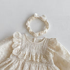 Body Infantil Feminino de Renda