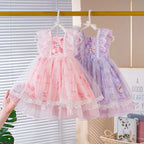 Vestido Infantil Rendado Coelhinho