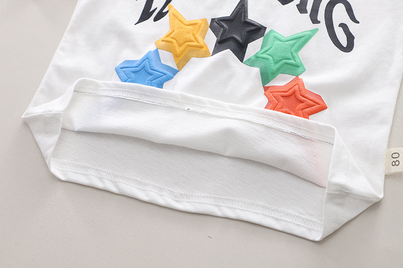 Conjunto Infantil Masculino Estrelas e Jeans