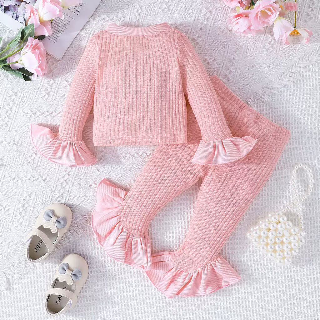 Conjunto Infantil Feminino Rosa