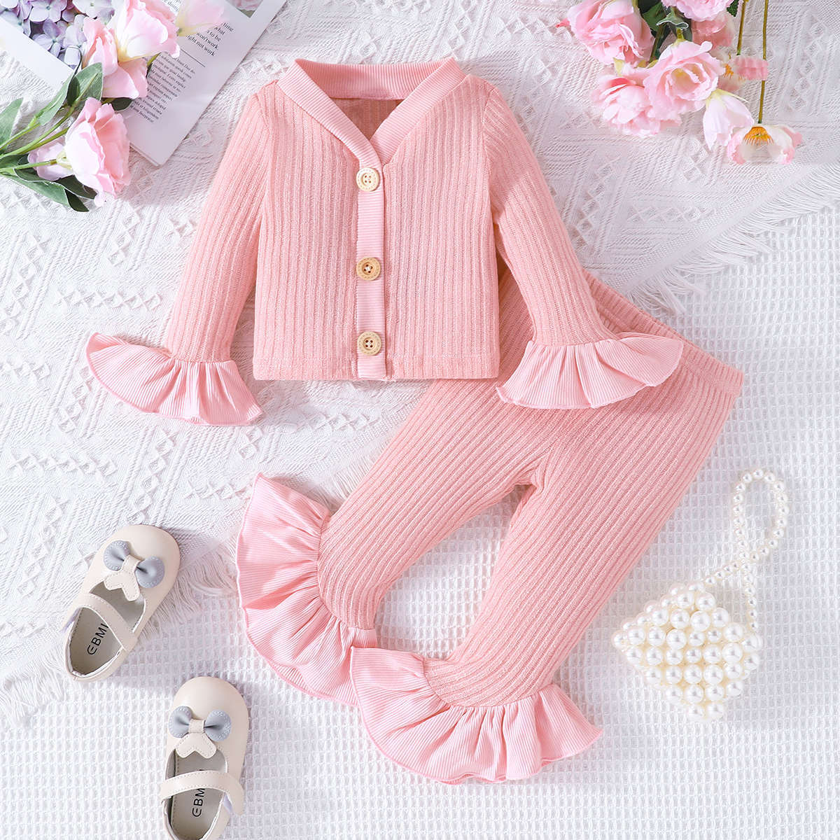 Conjunto Infantil Feminino Rosa