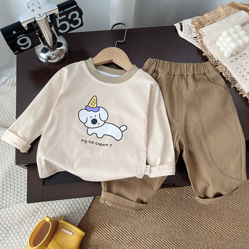 Conjunto Infantil 3 Peças Cachorrinho