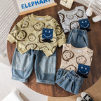 Conjunto Infantil Smiley e Jeans