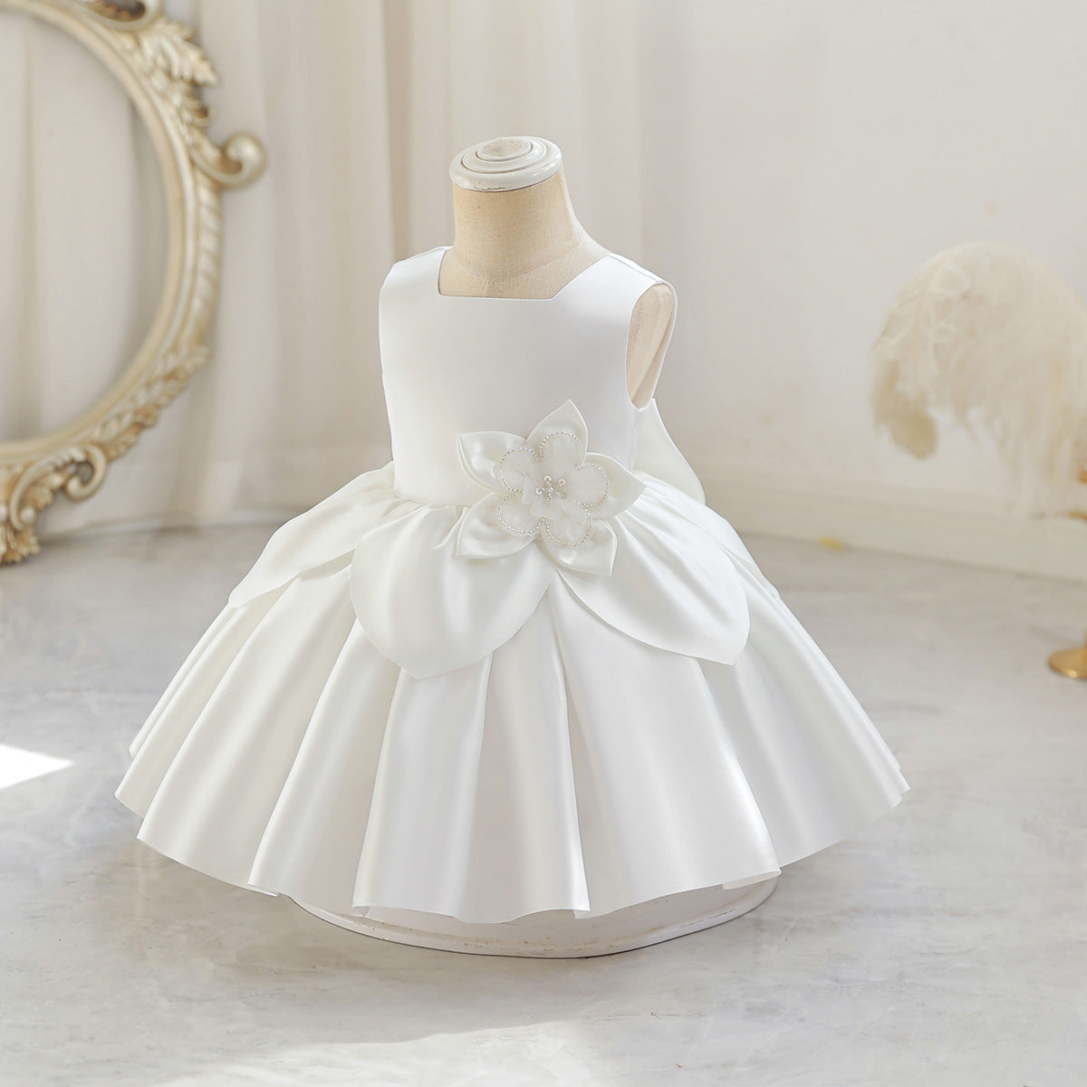 Vestido de Festa Infantil Florzinha
