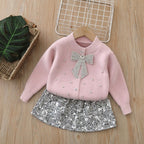 Conjunto Infantil Brilhante Lacinho