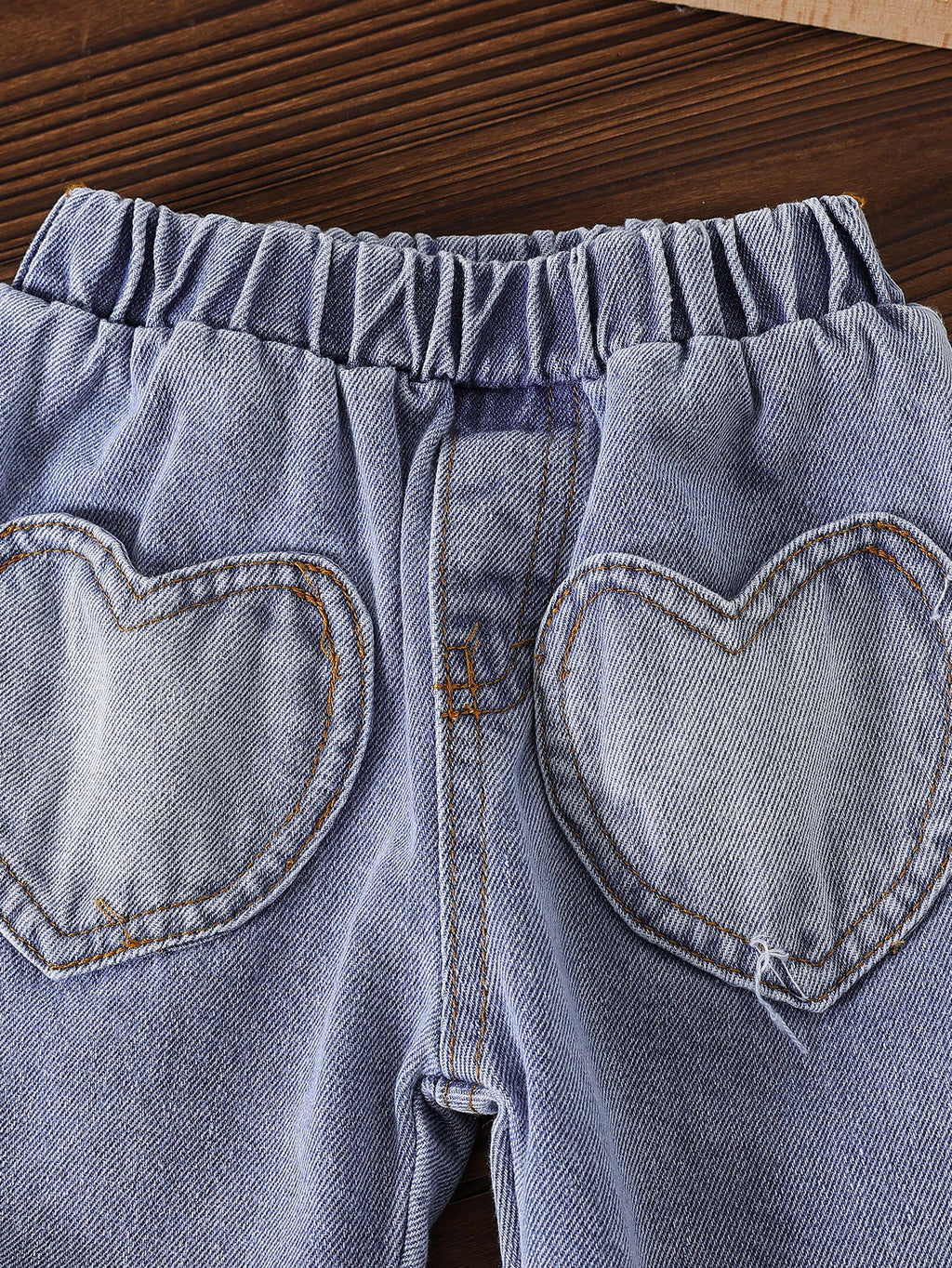 Conjunto Infantil Feminino Florzinhas e Jeans