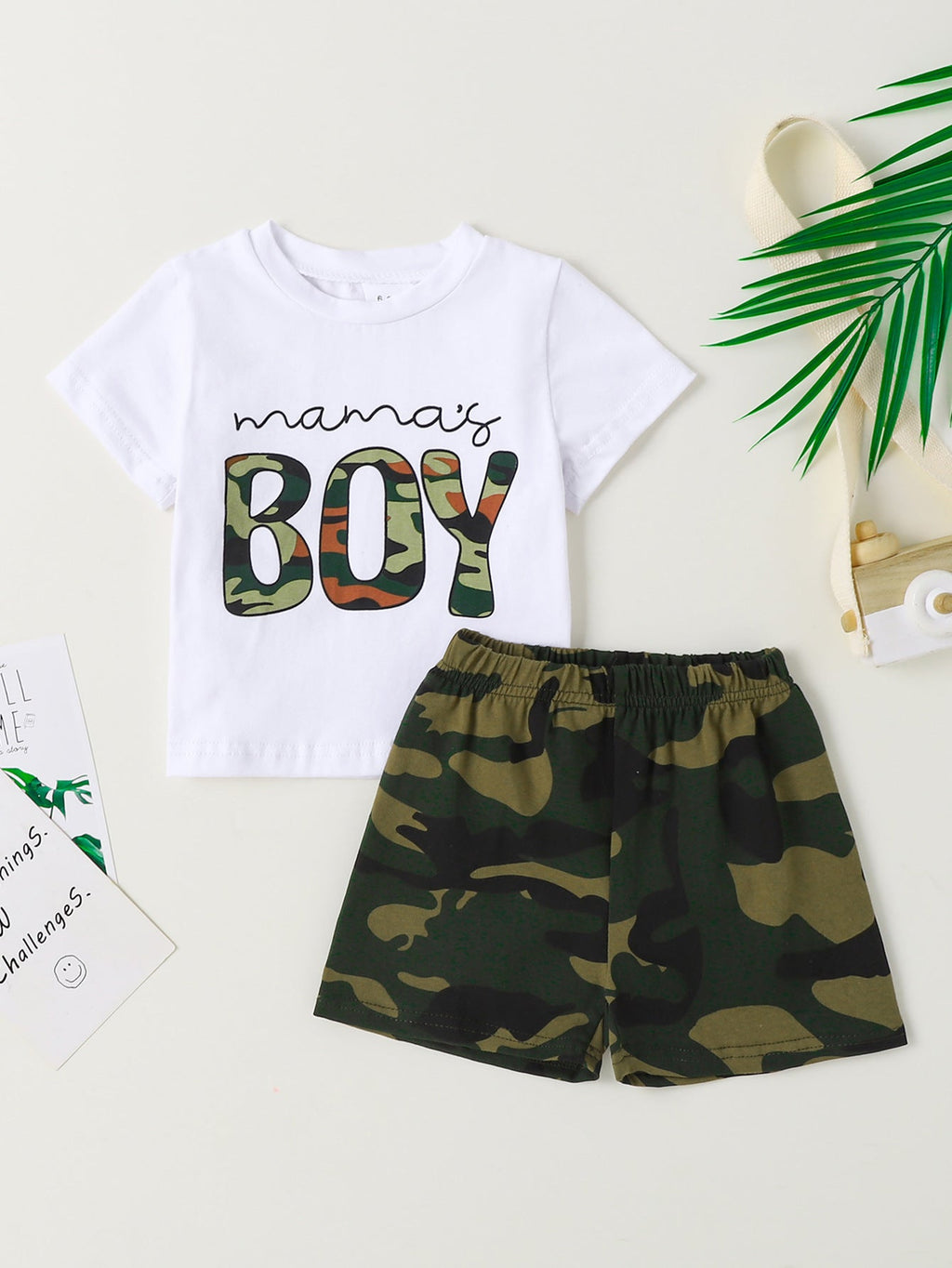 Conjunto Infantil Boy Camuflado