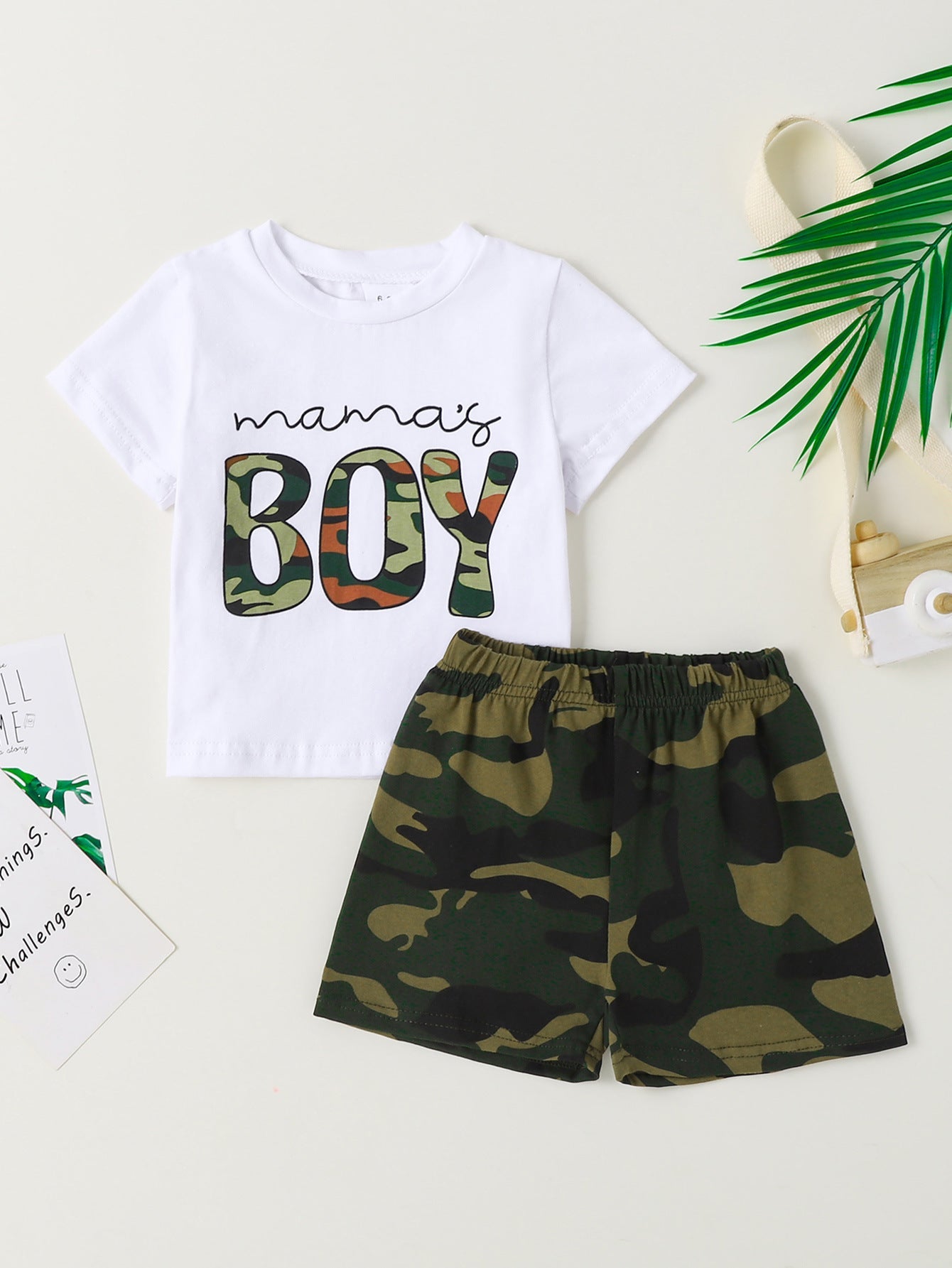Conjunto Infantil Boy Camuflado