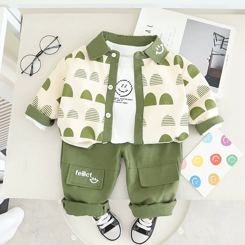 Conjunto Infantil 3 Peças Masculino